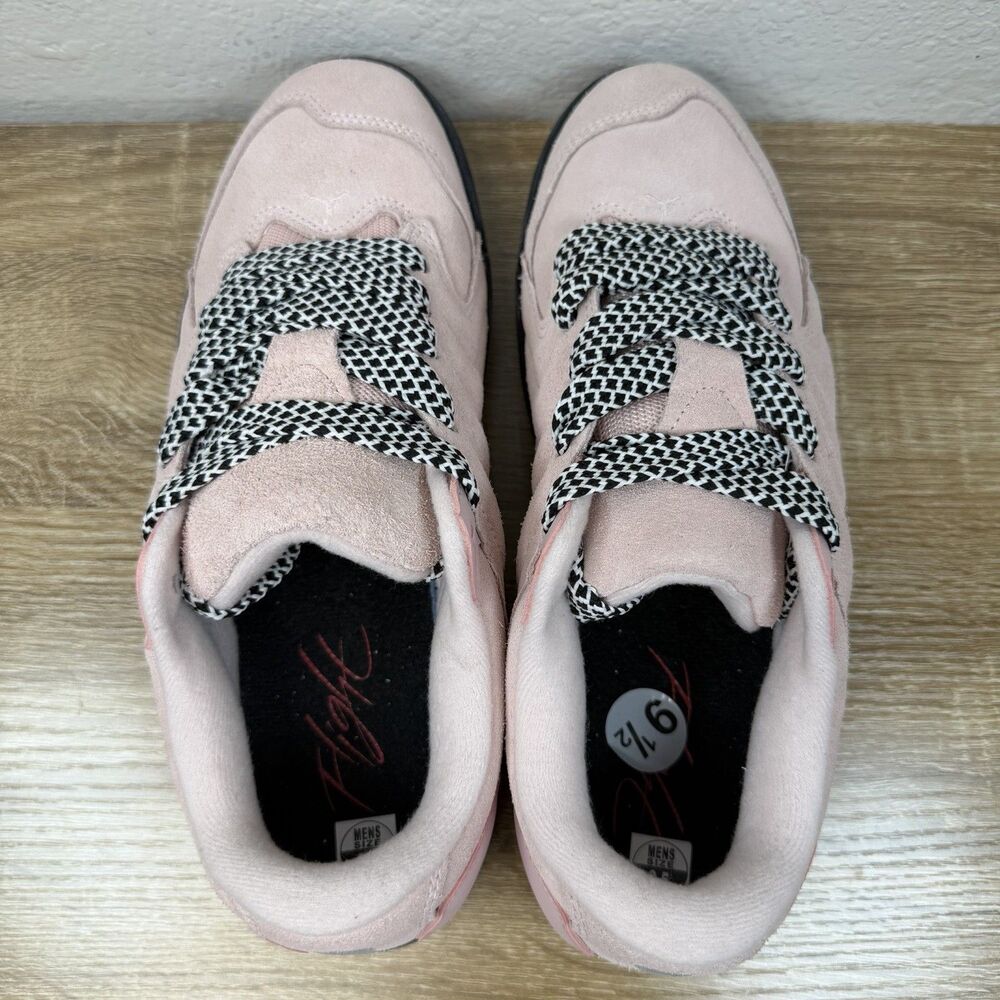 NEW Nike Jordan Session Shoes MEN'S 9.5 Atmosphere Pink w/ Extra Lace IB3731-600 - Picture 7 of 10